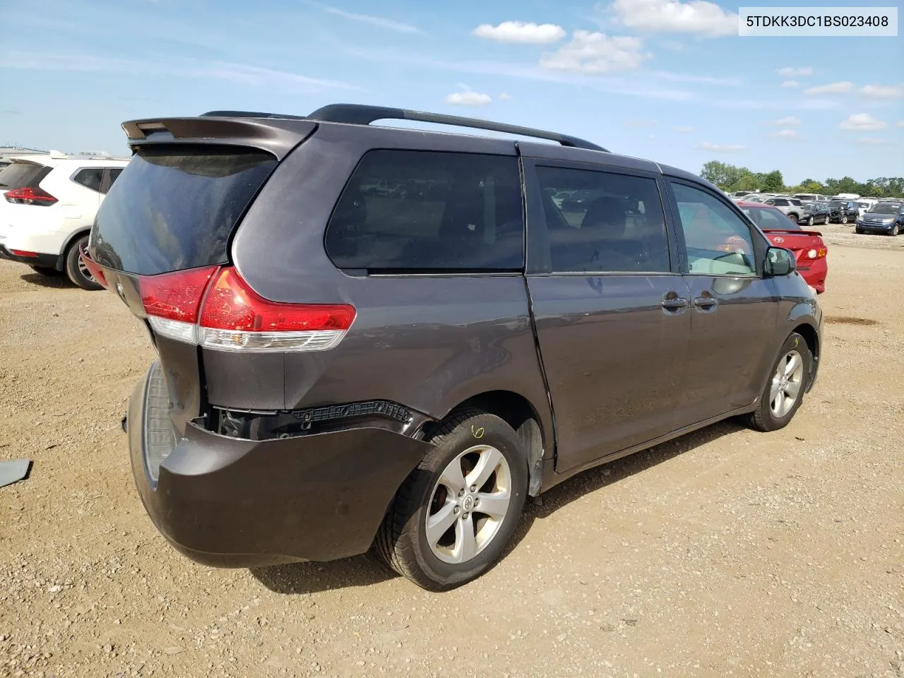 5TDKK3DC1BS023408 2011 Toyota Sienna Le