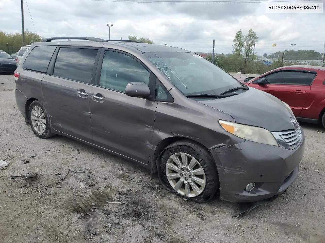 5TDYK3DC6BS036410 2011 Toyota Sienna Xle