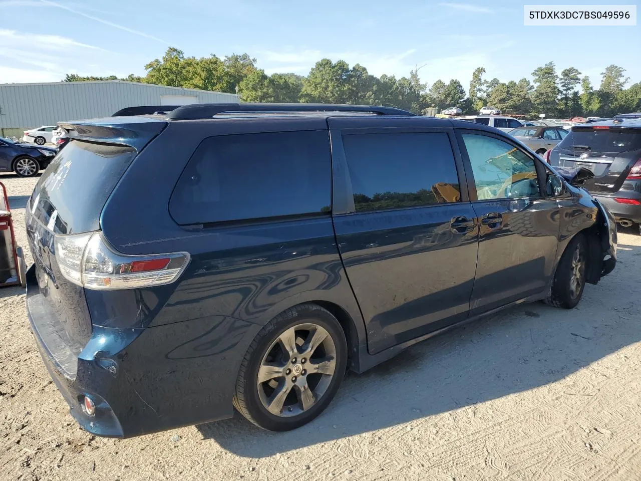 2011 Toyota Sienna Sport VIN: 5TDXK3DC7BS049596 Lot: 70373374