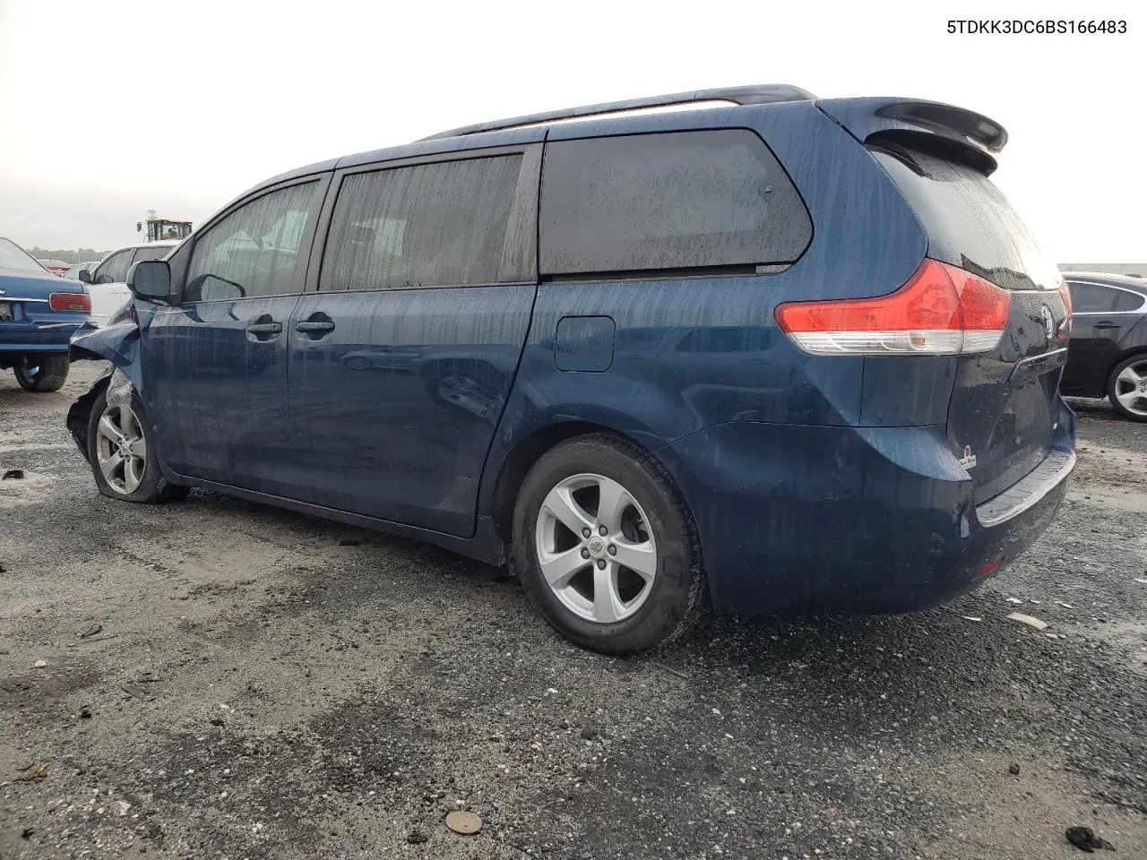 2011 Toyota Sienna Le VIN: 5TDKK3DC6BS166483 Lot: 71534174