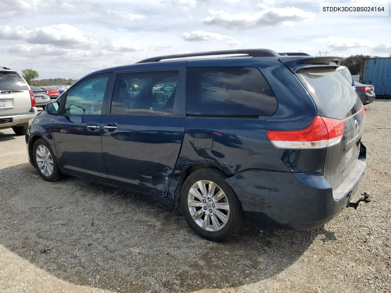 2011 Toyota Sienna Xle VIN: 5TDDK3DC3BS024164 Lot: 71578754