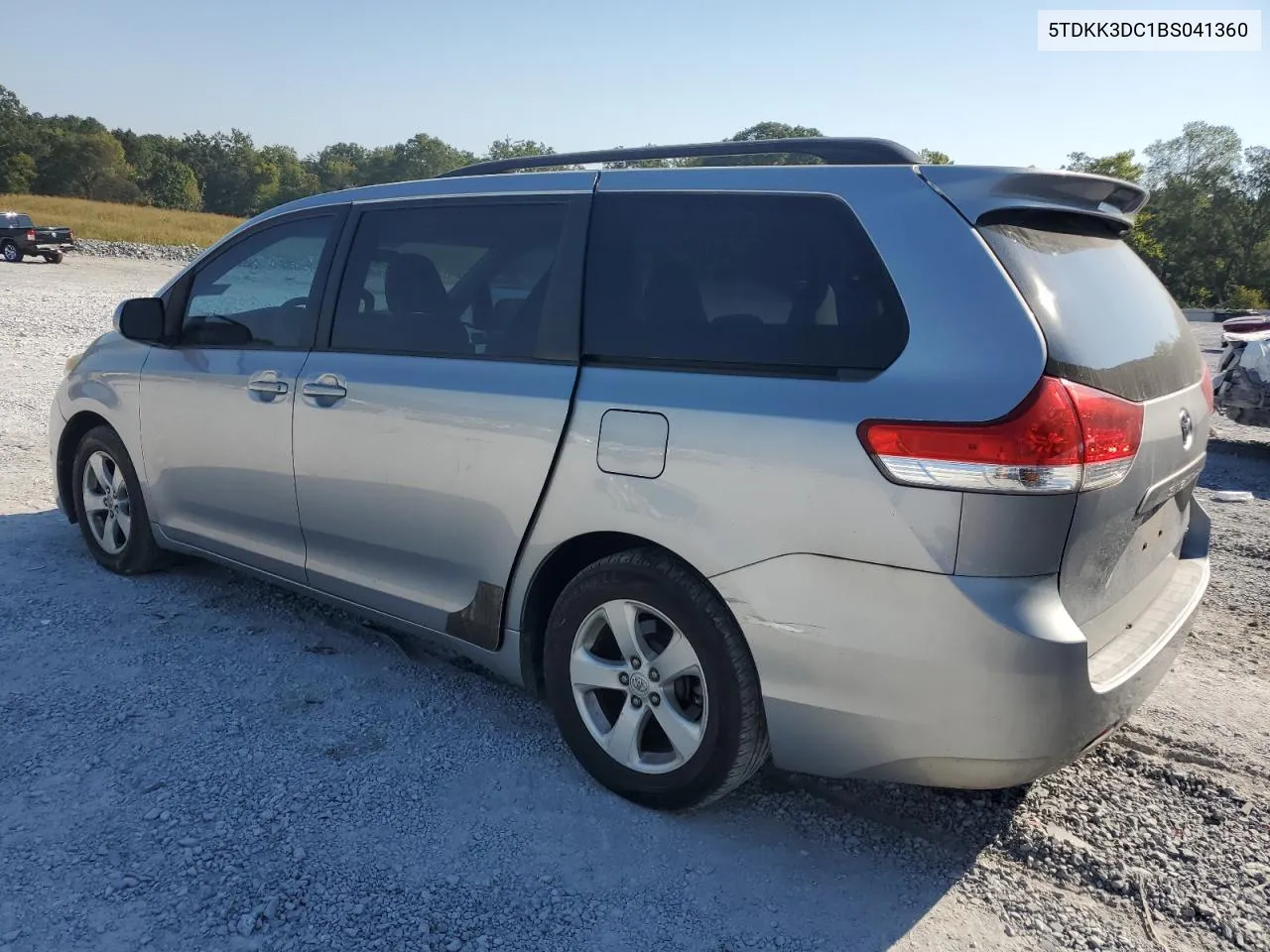 2011 Toyota Sienna Le VIN: 5TDKK3DC1BS041360 Lot: 72656504