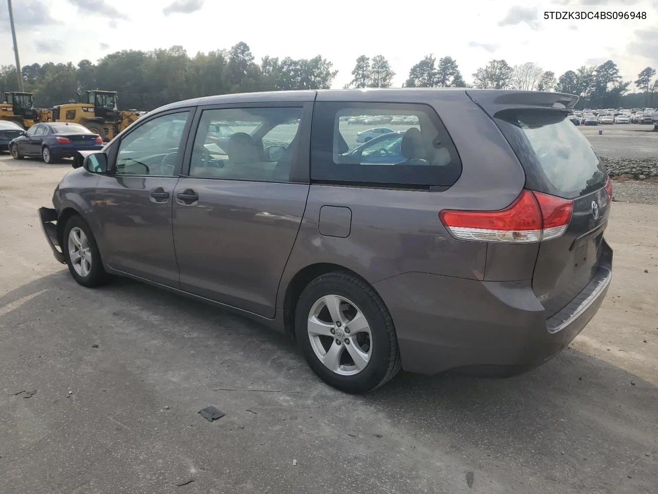 2011 Toyota Sienna VIN: 5TDZK3DC4BS096948 Lot: 72788404