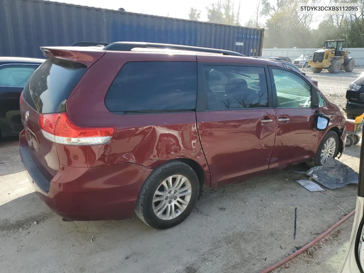 2011 Toyota Sienna Xle VIN: 5TDYK3DCXBS112095 Lot: 73273684