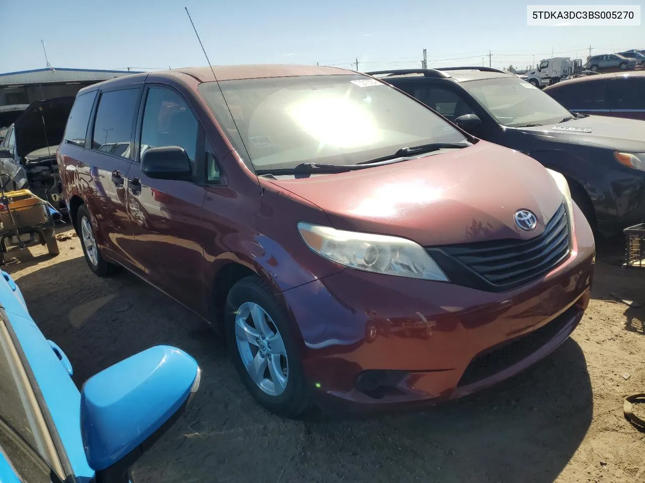 5TDKA3DC3BS005270 2011 Toyota Sienna Base