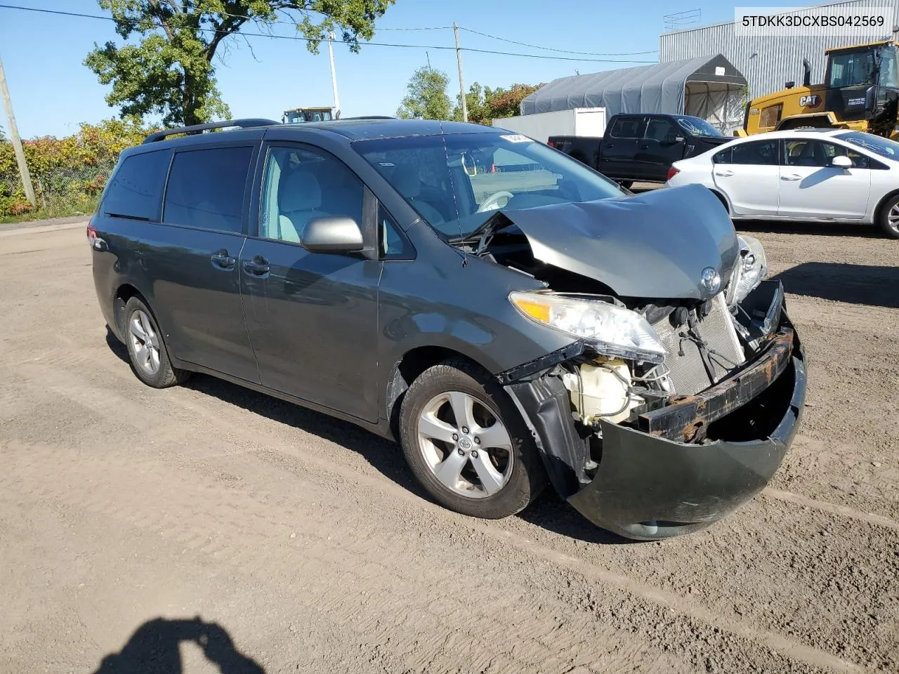 2011 Toyota Sienna Le VIN: 5TDKK3DCXBS042569 Lot: 73434814