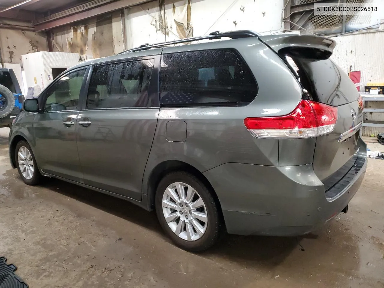 2011 Toyota Sienna Xle VIN: 5TDDK3DC0BS026518 Lot: 73470284