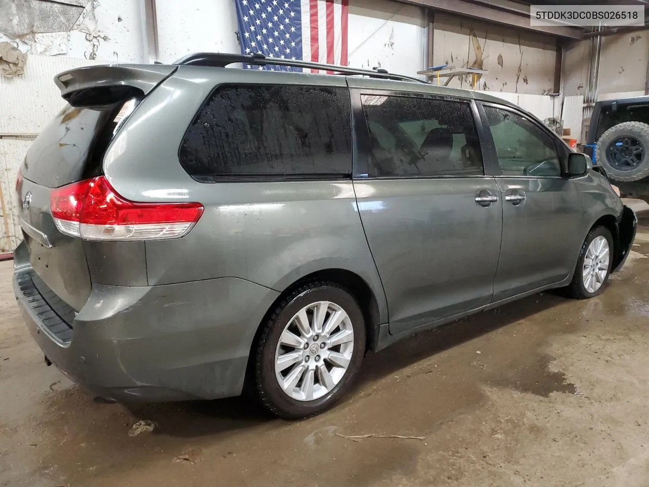 2011 Toyota Sienna Xle VIN: 5TDDK3DC0BS026518 Lot: 73470284