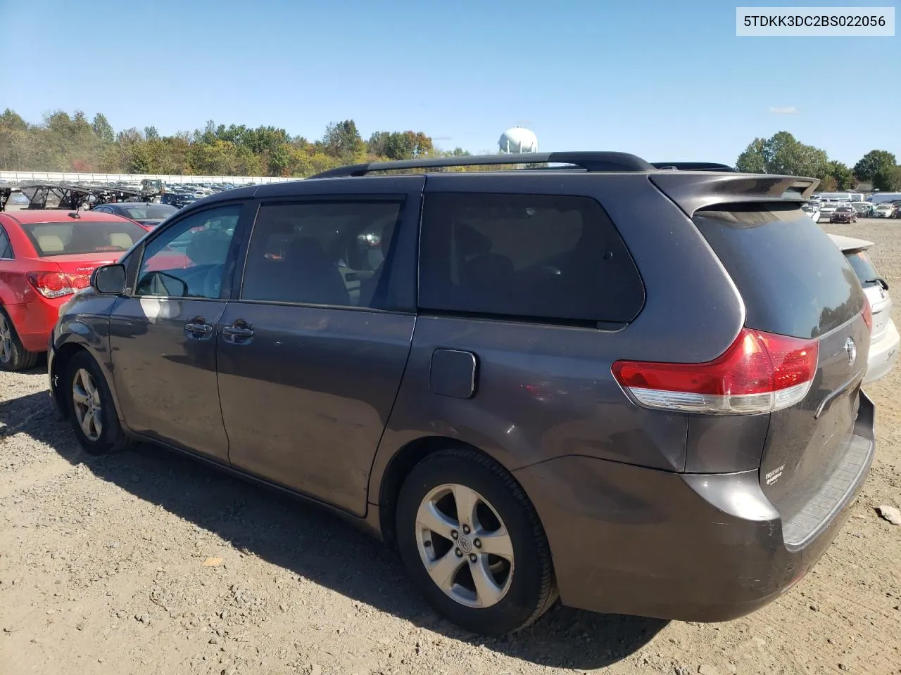 2011 Toyota Sienna Le VIN: 5TDKK3DC2BS022056 Lot: 74437944