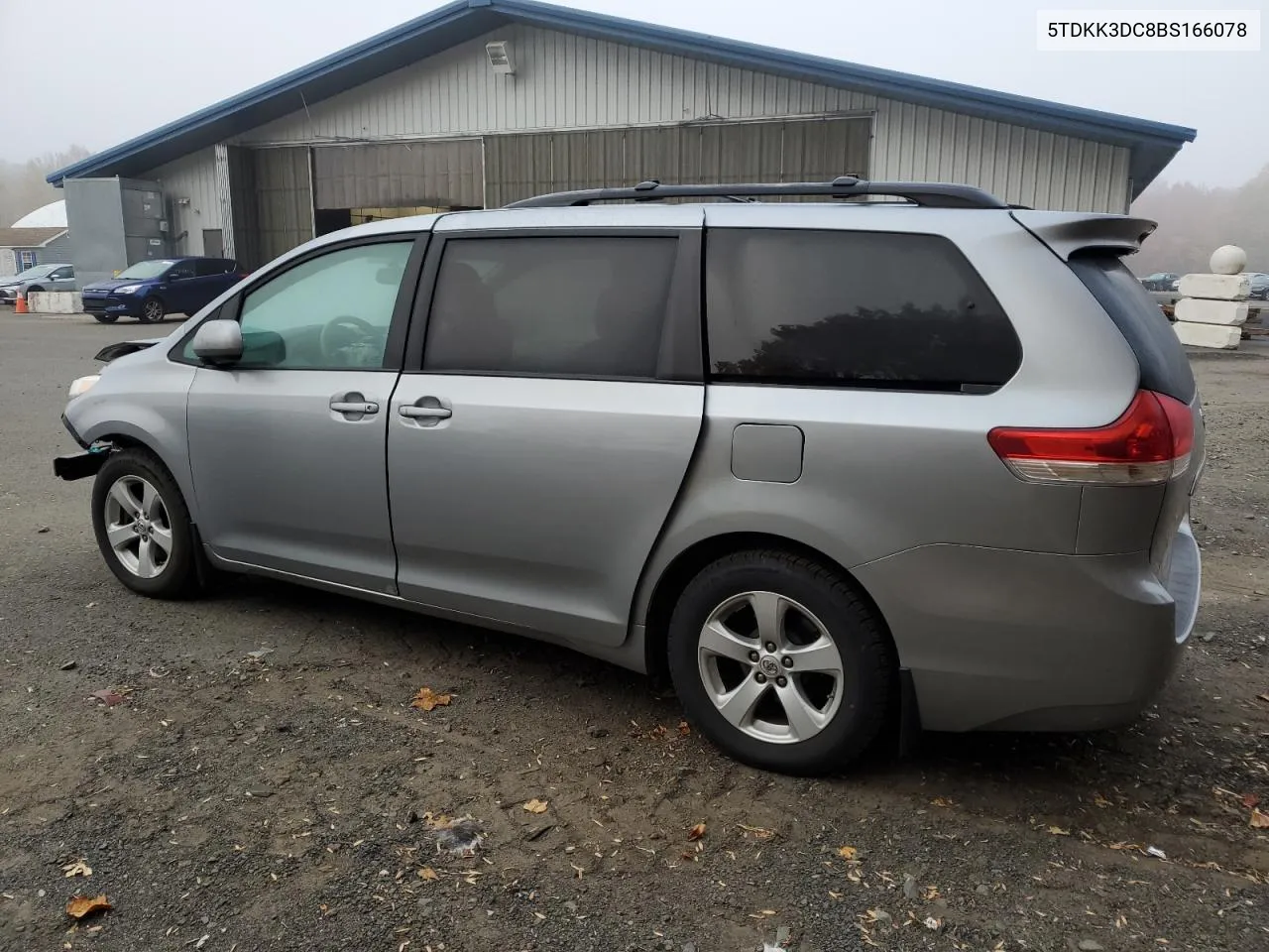 2011 Toyota Sienna Le VIN: 5TDKK3DC8BS166078 Lot: 74757714