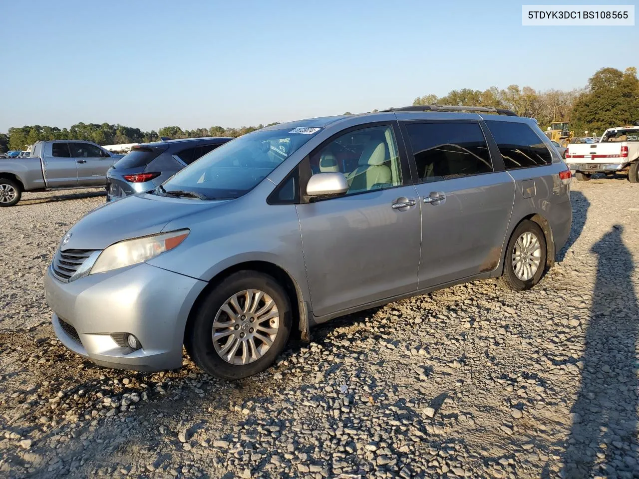 2011 Toyota Sienna Xle VIN: 5TDYK3DC1BS108565 Lot: 76729624