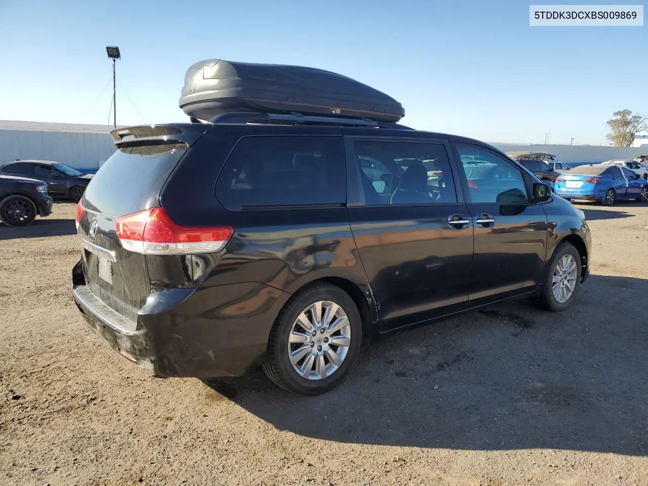 2011 Toyota Sienna Xle VIN: 5TDDK3DCXBS009869 Lot: 78106044