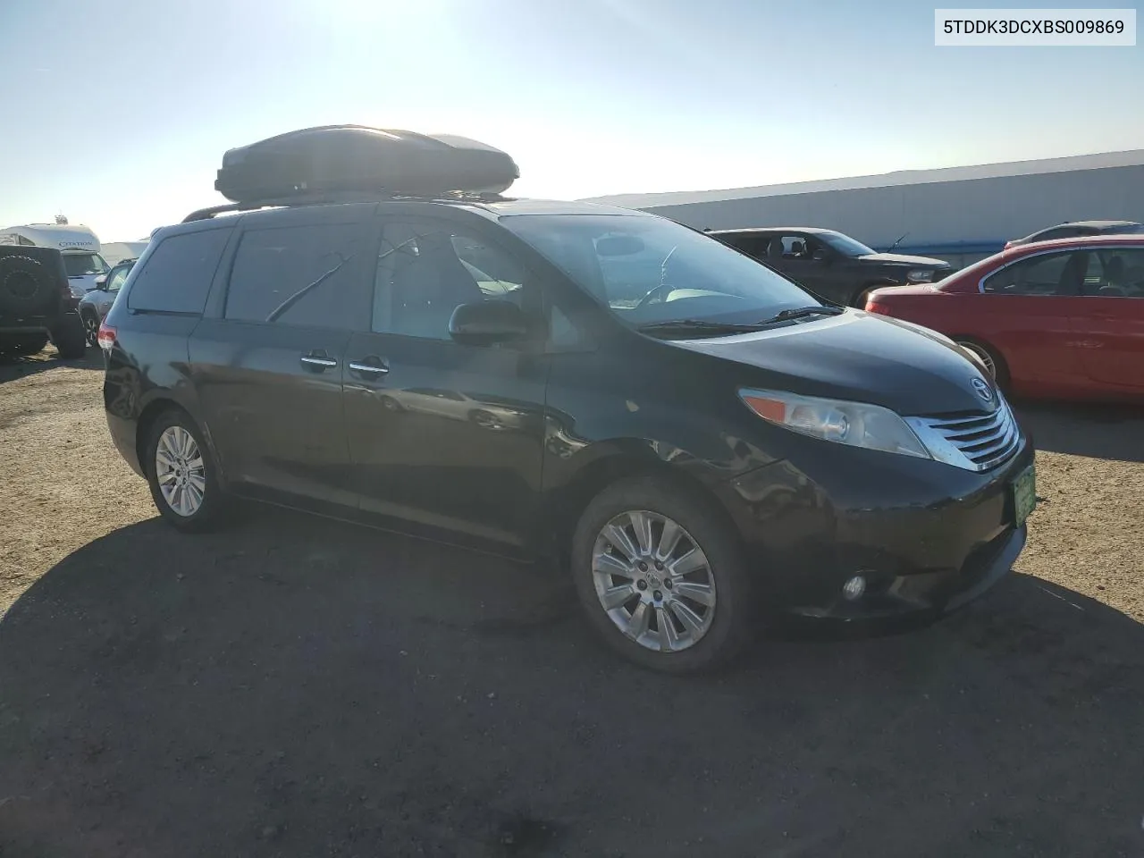 2011 Toyota Sienna Xle VIN: 5TDDK3DCXBS009869 Lot: 78106044