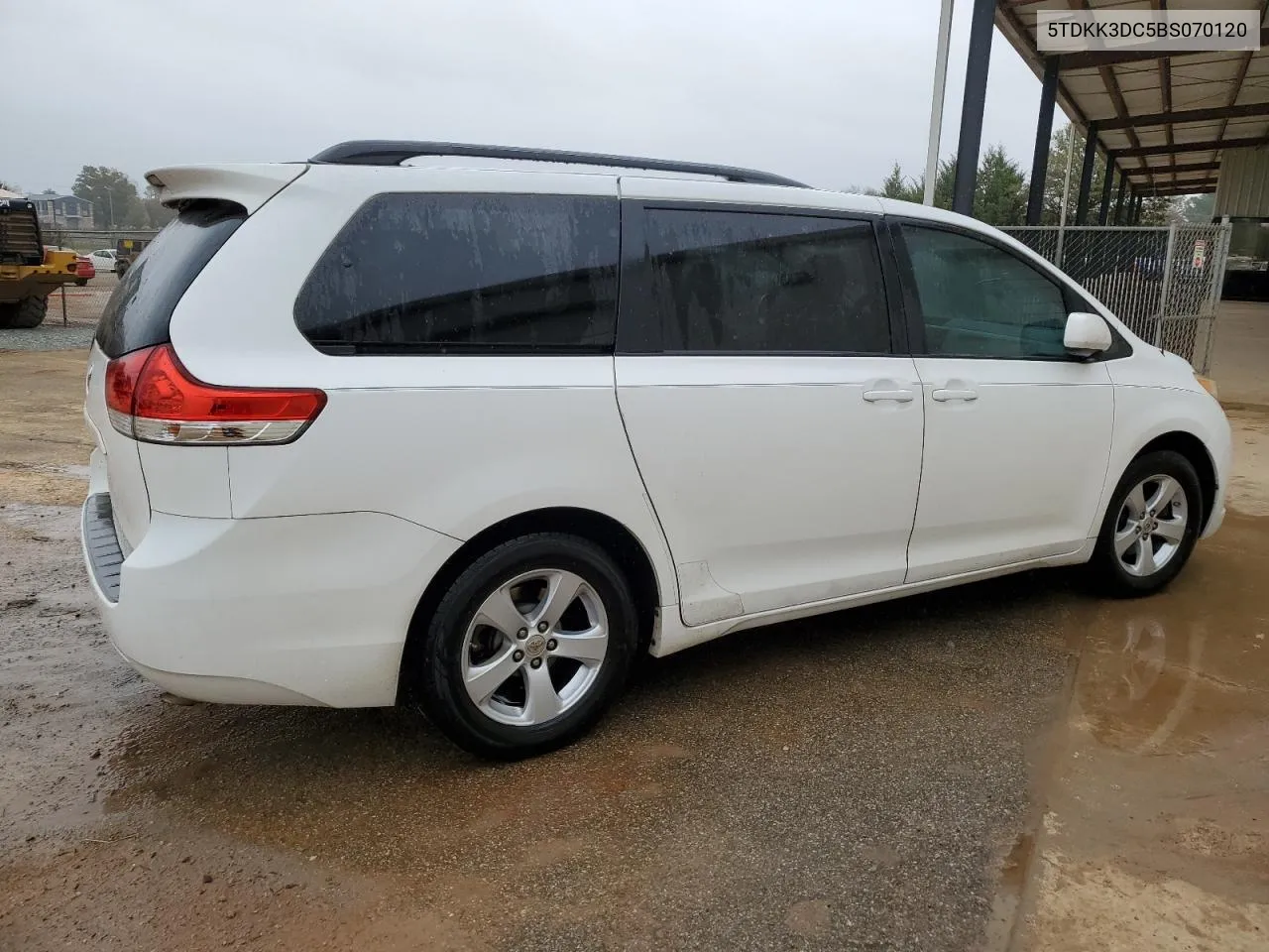 2011 Toyota Sienna Le VIN: 5TDKK3DC5BS070120 Lot: 78438544