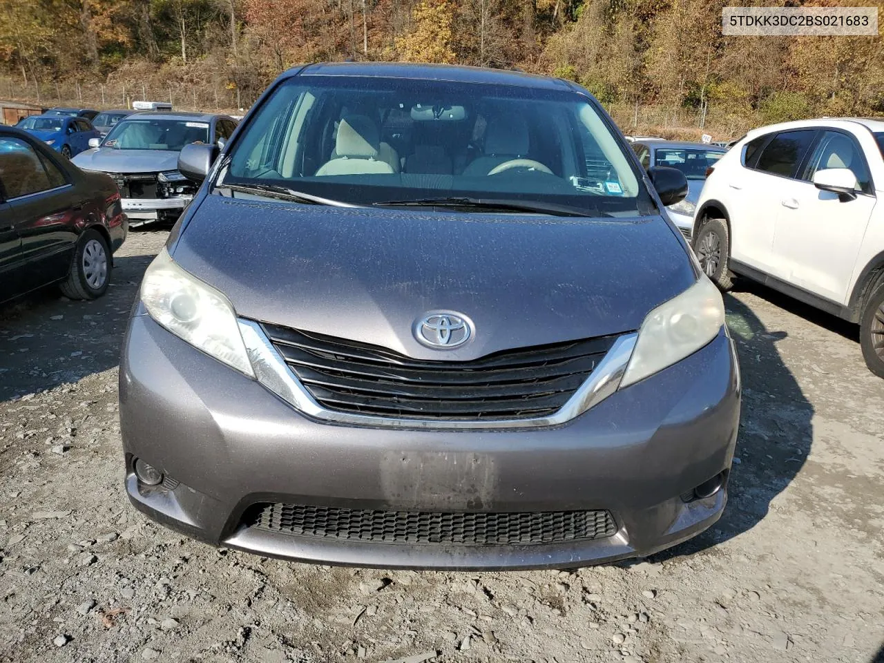 2011 Toyota Sienna Le VIN: 5TDKK3DC2BS021683 Lot: 78460764