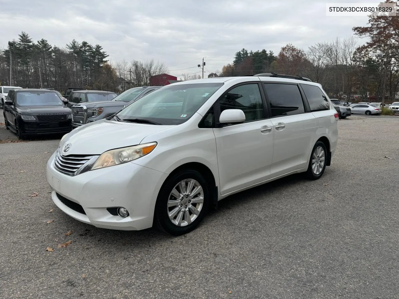 2011 Toyota Sienna Xle VIN: 5TDDK3DCXBS018829 Lot: 78695364