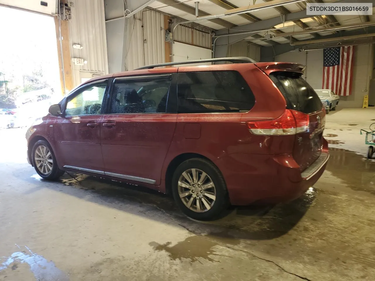 2011 Toyota Sienna Xle VIN: 5TDDK3DC1BS016659 Lot: 78757114