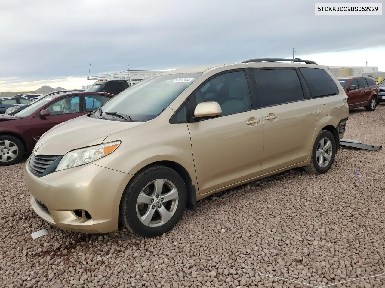 2011 Toyota Sienna Le VIN: 5TDKK3DC9BS052929 Lot: 79312744