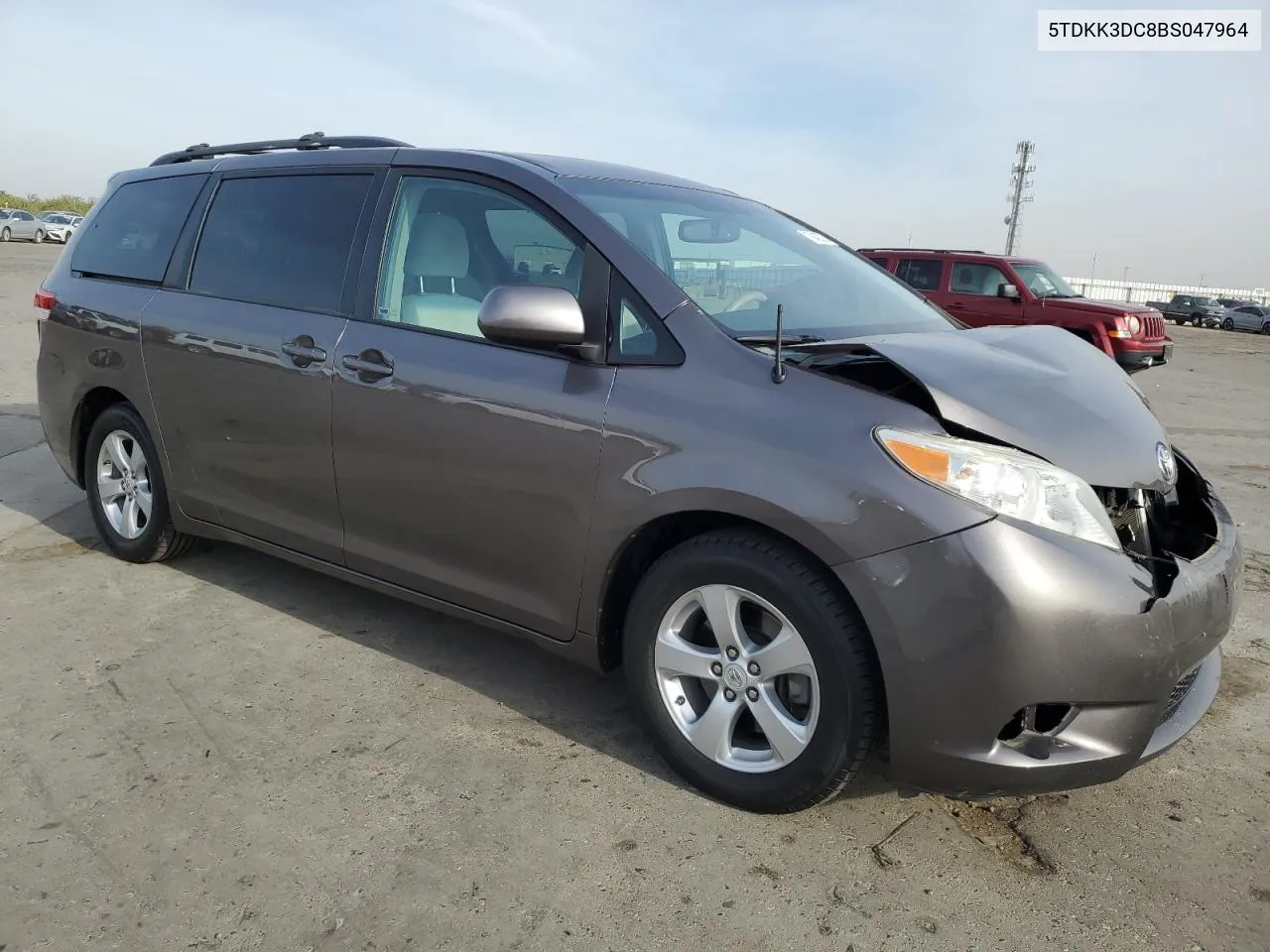 2011 Toyota Sienna Le VIN: 5TDKK3DC8BS047964 Lot: 79462724