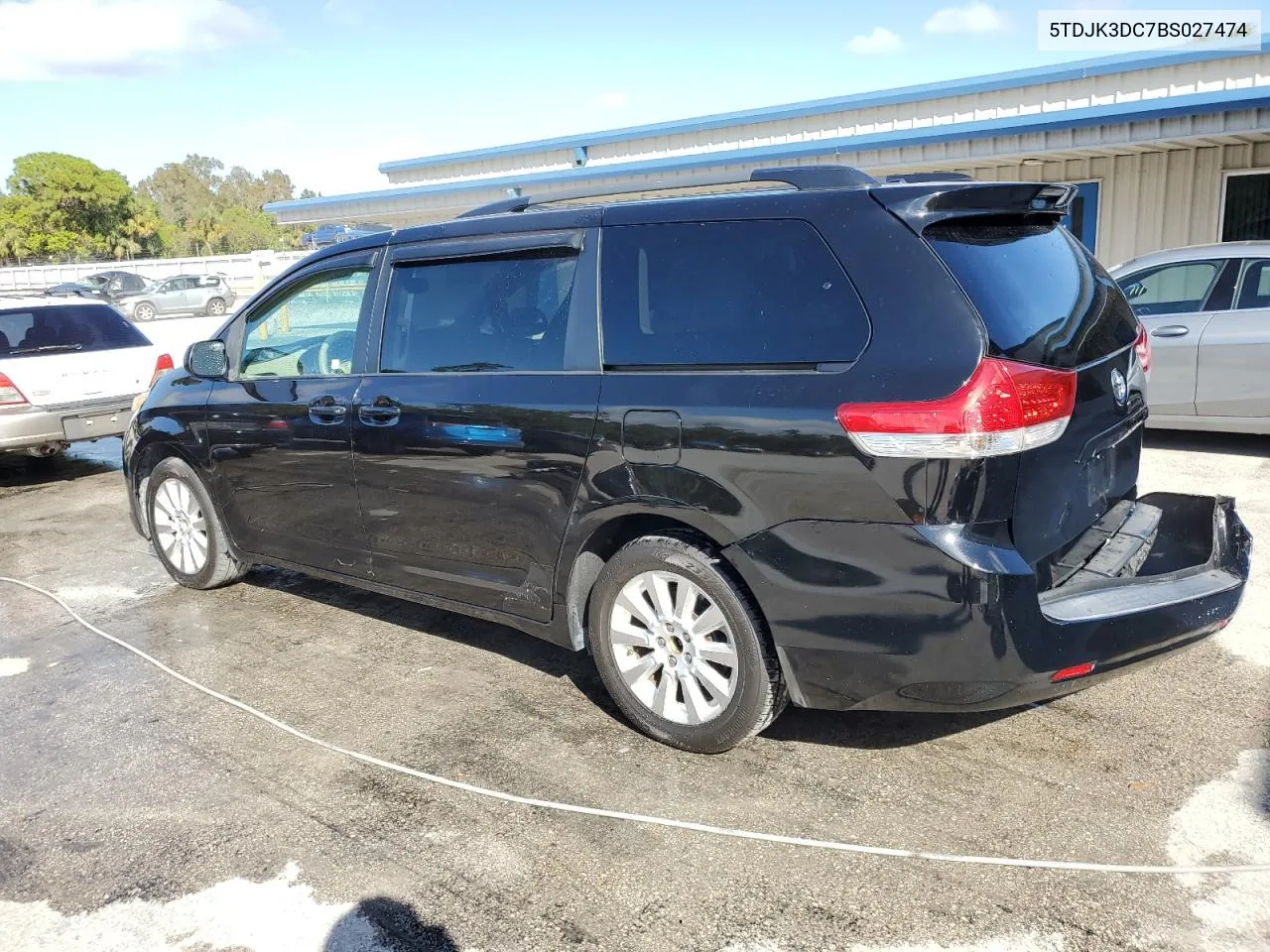 2011 Toyota Sienna Le VIN: 5TDJK3DC7BS027474 Lot: 80687934