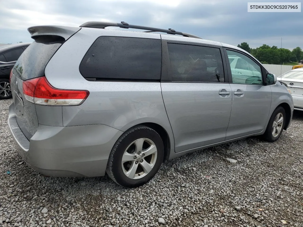 2012 Toyota Sienna Le VIN: 5TDKK3DC9CS207965 Lot: 55516184