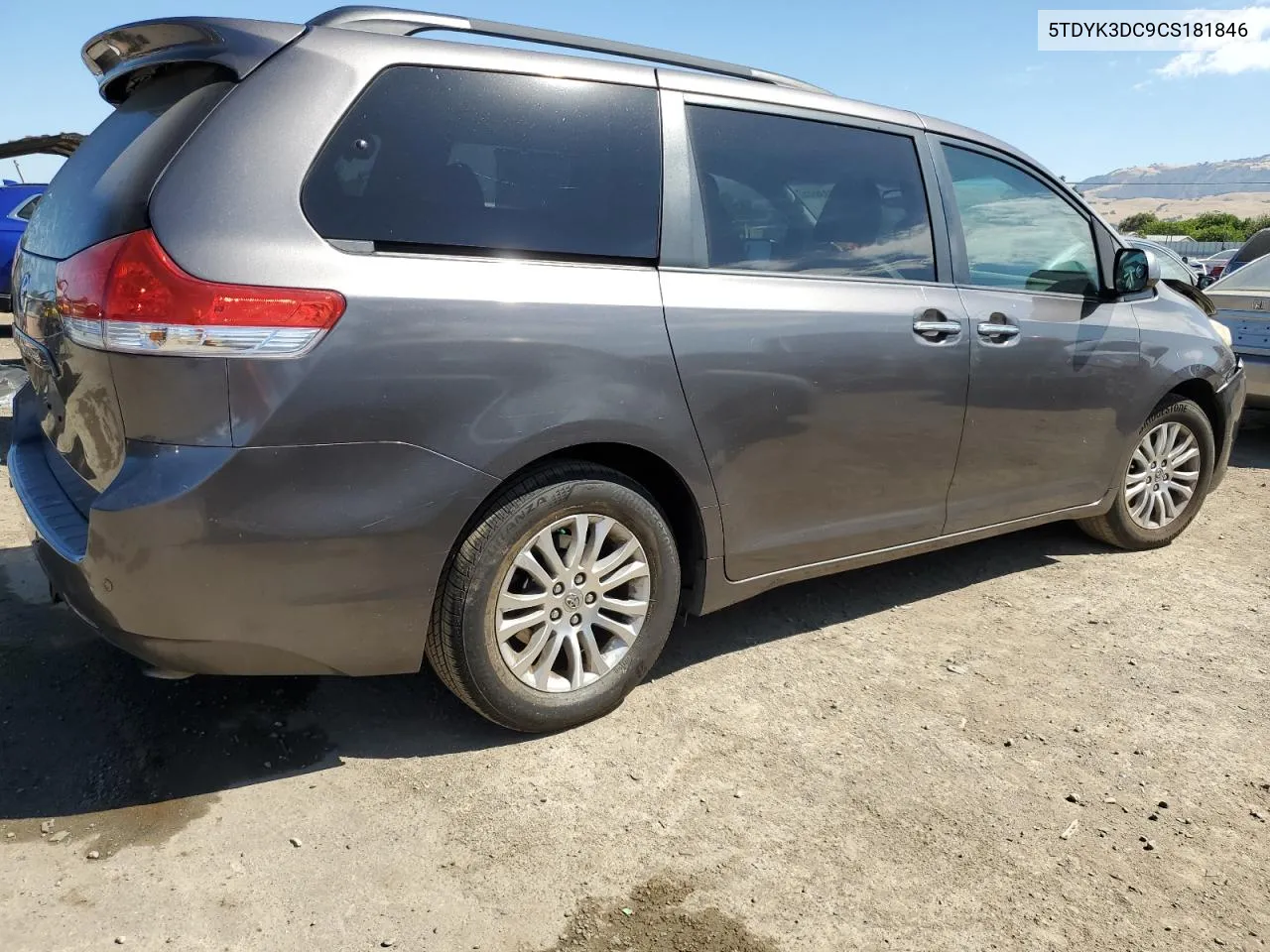 2012 Toyota Sienna Xle VIN: 5TDYK3DC9CS181846 Lot: 60533094