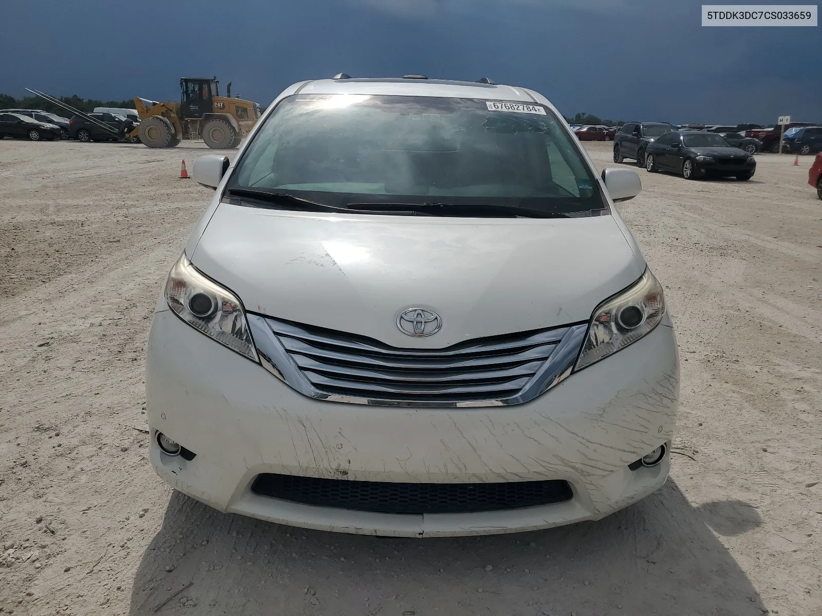 2012 Toyota Sienna Xle VIN: 5TDDK3DC7CS033659 Lot: 67682784