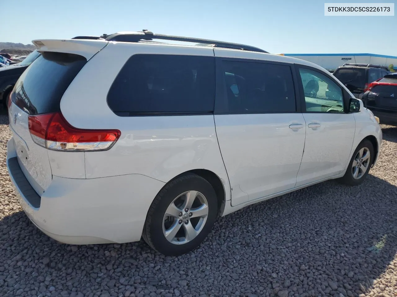 5TDKK3DC5CS226173 2012 Toyota Sienna Le