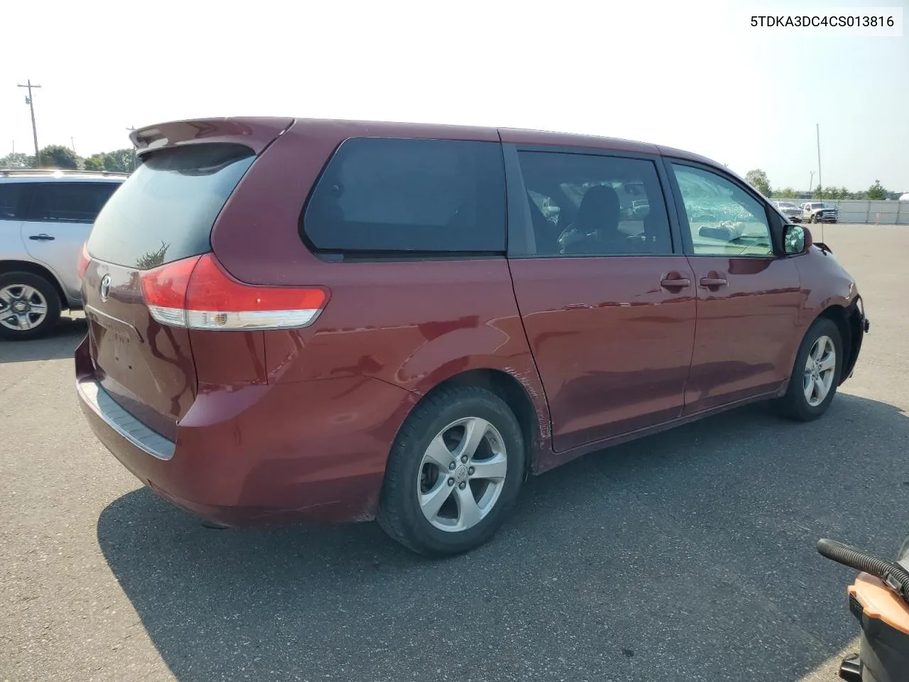 5TDKA3DC4CS013816 2012 Toyota Sienna Base