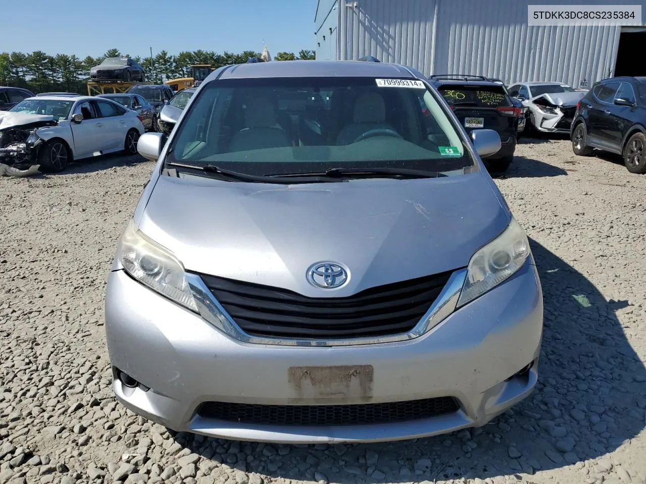 5TDKK3DC8CS235384 2012 Toyota Sienna Le