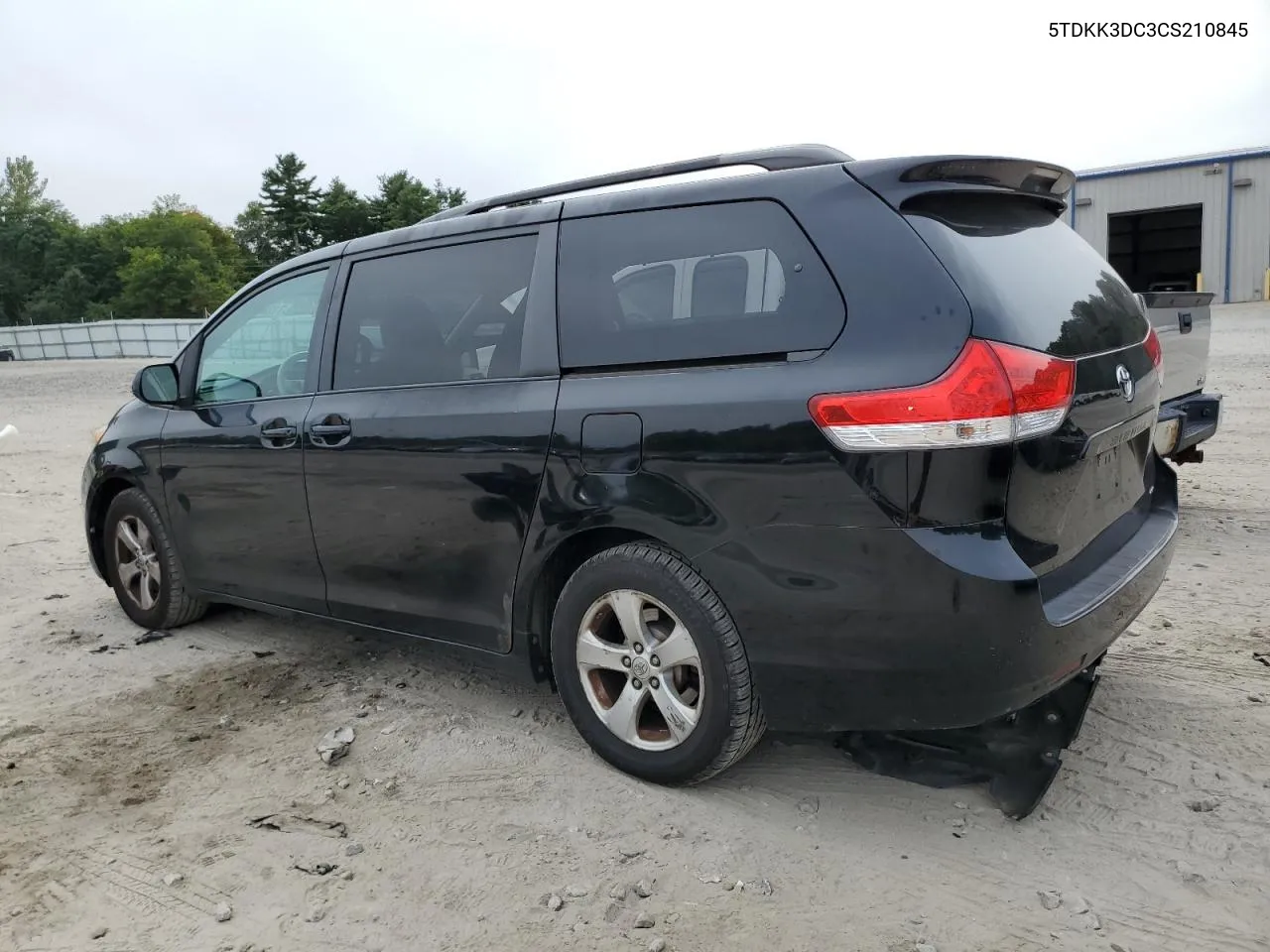 2012 Toyota Sienna Le VIN: 5TDKK3DC3CS210845 Lot: 71264274