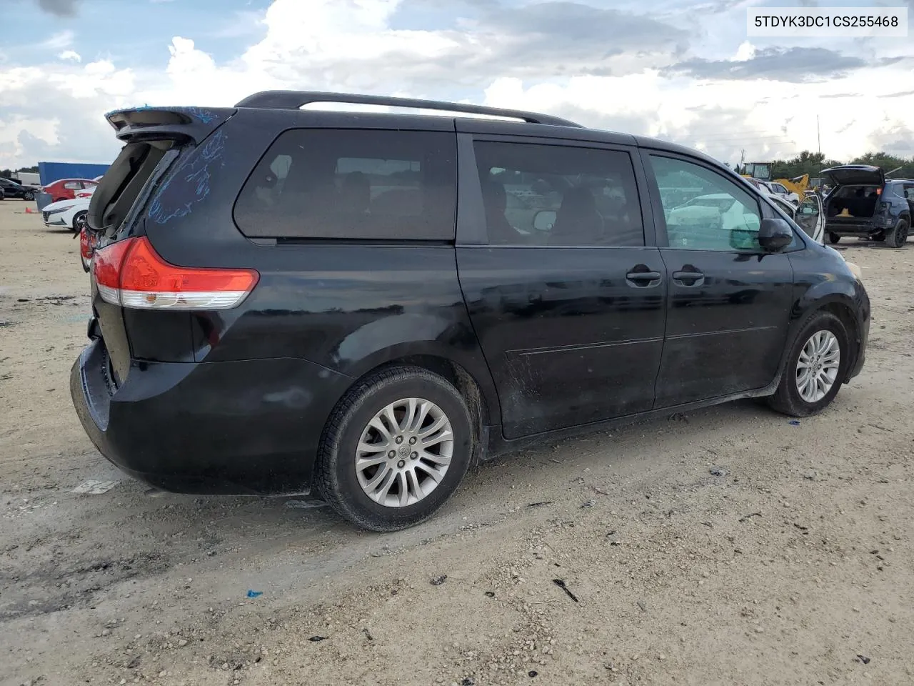 2012 Toyota Sienna Xle VIN: 5TDYK3DC1CS255468 Lot: 71264934