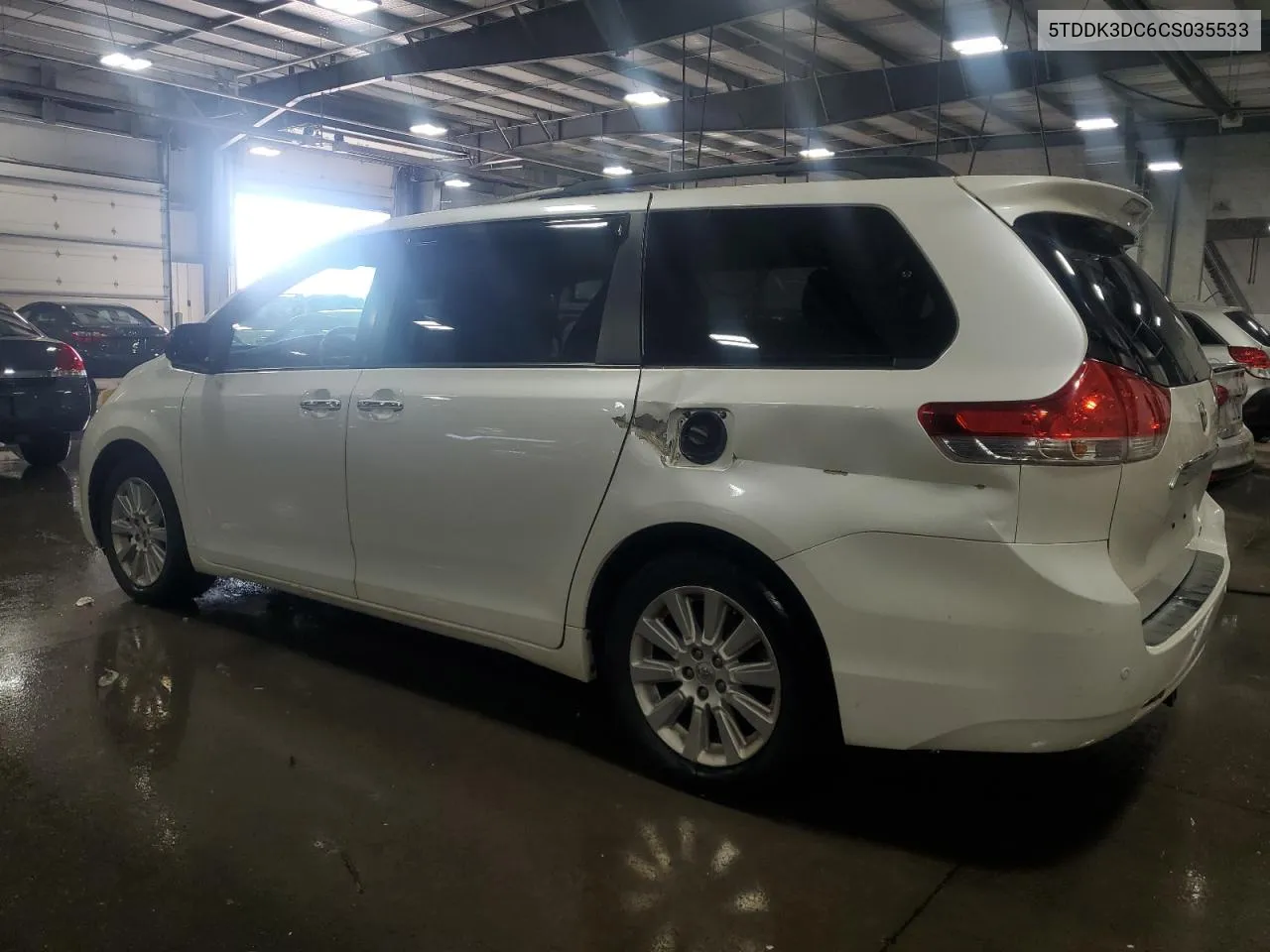 5TDDK3DC6CS035533 2012 Toyota Sienna Xle