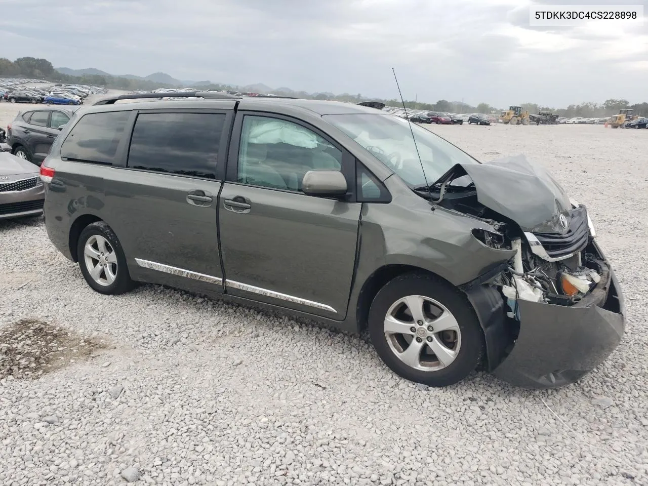 5TDKK3DC4CS228898 2012 Toyota Sienna Le