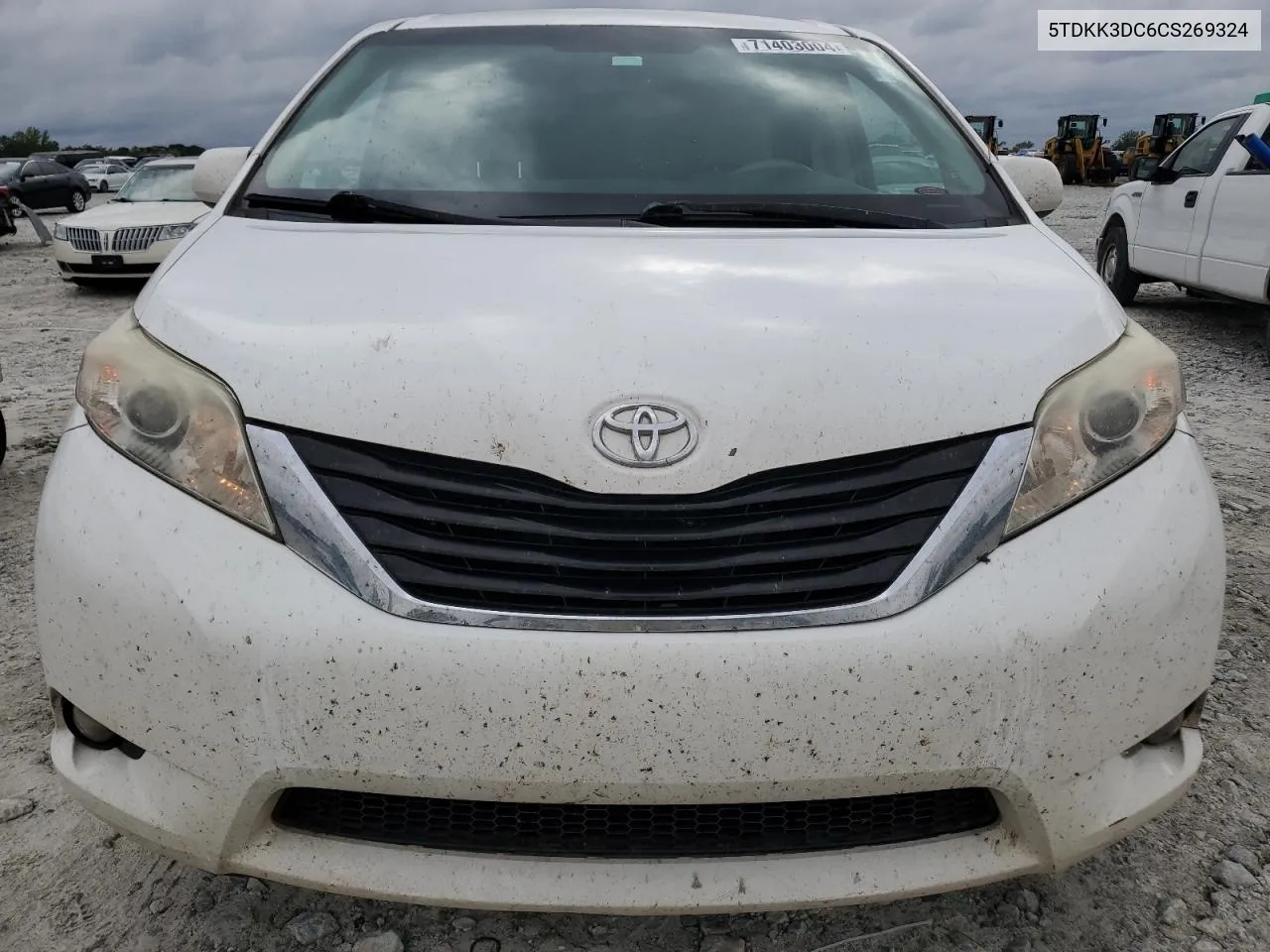 5TDKK3DC6CS269324 2012 Toyota Sienna Le