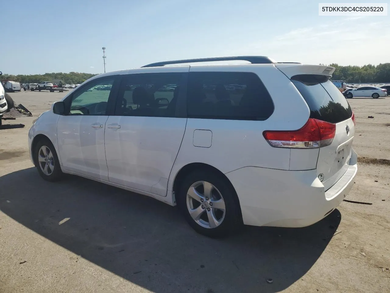 5TDKK3DC4CS205220 2012 Toyota Sienna Le