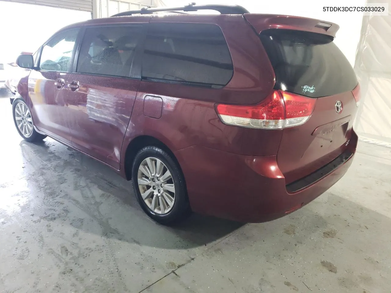 5TDDK3DC7CS033029 2012 Toyota Sienna Xle