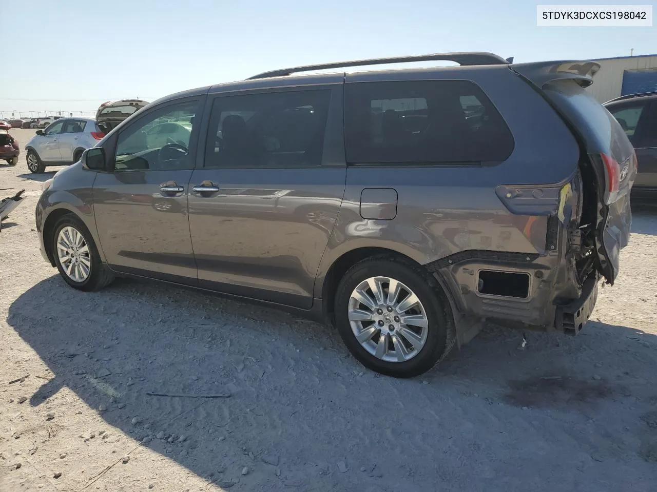 2012 Toyota Sienna Xle VIN: 5TDYK3DCXCS198042 Lot: 73027244