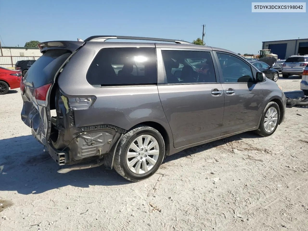 2012 Toyota Sienna Xle VIN: 5TDYK3DCXCS198042 Lot: 73027244