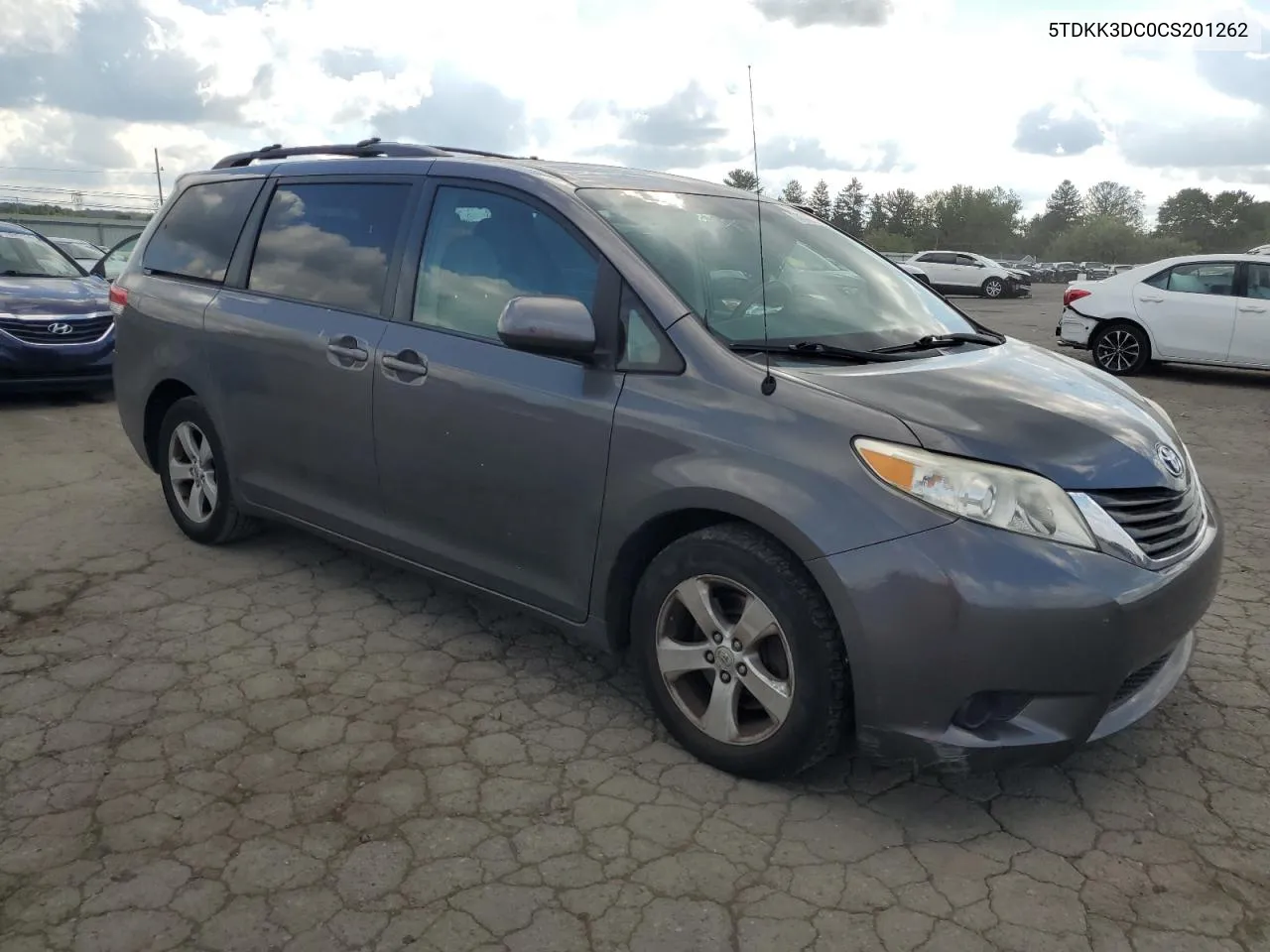 5TDKK3DC0CS201262 2012 Toyota Sienna Le