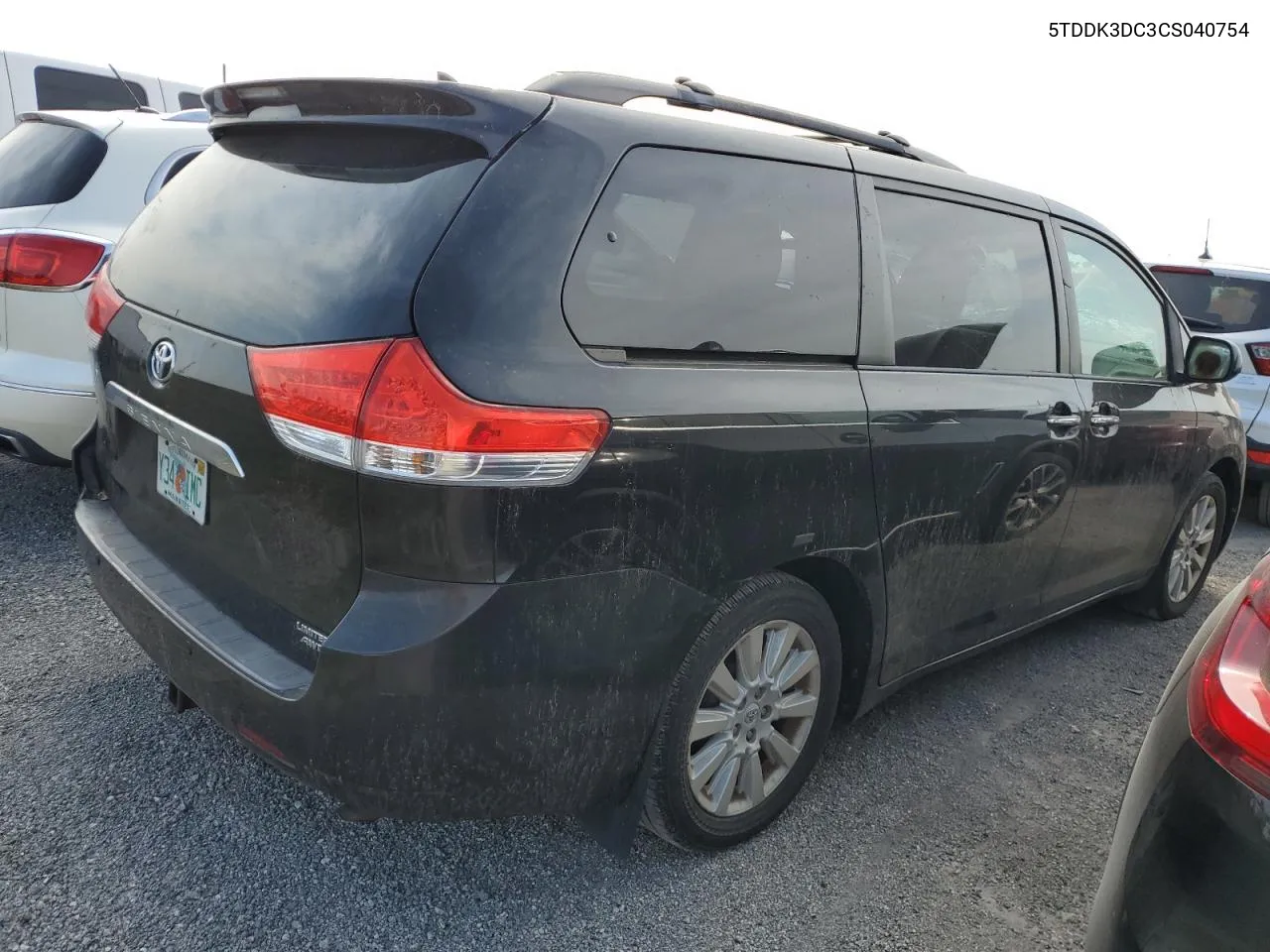 2012 Toyota Sienna Xle VIN: 5TDDK3DC3CS040754 Lot: 76415164