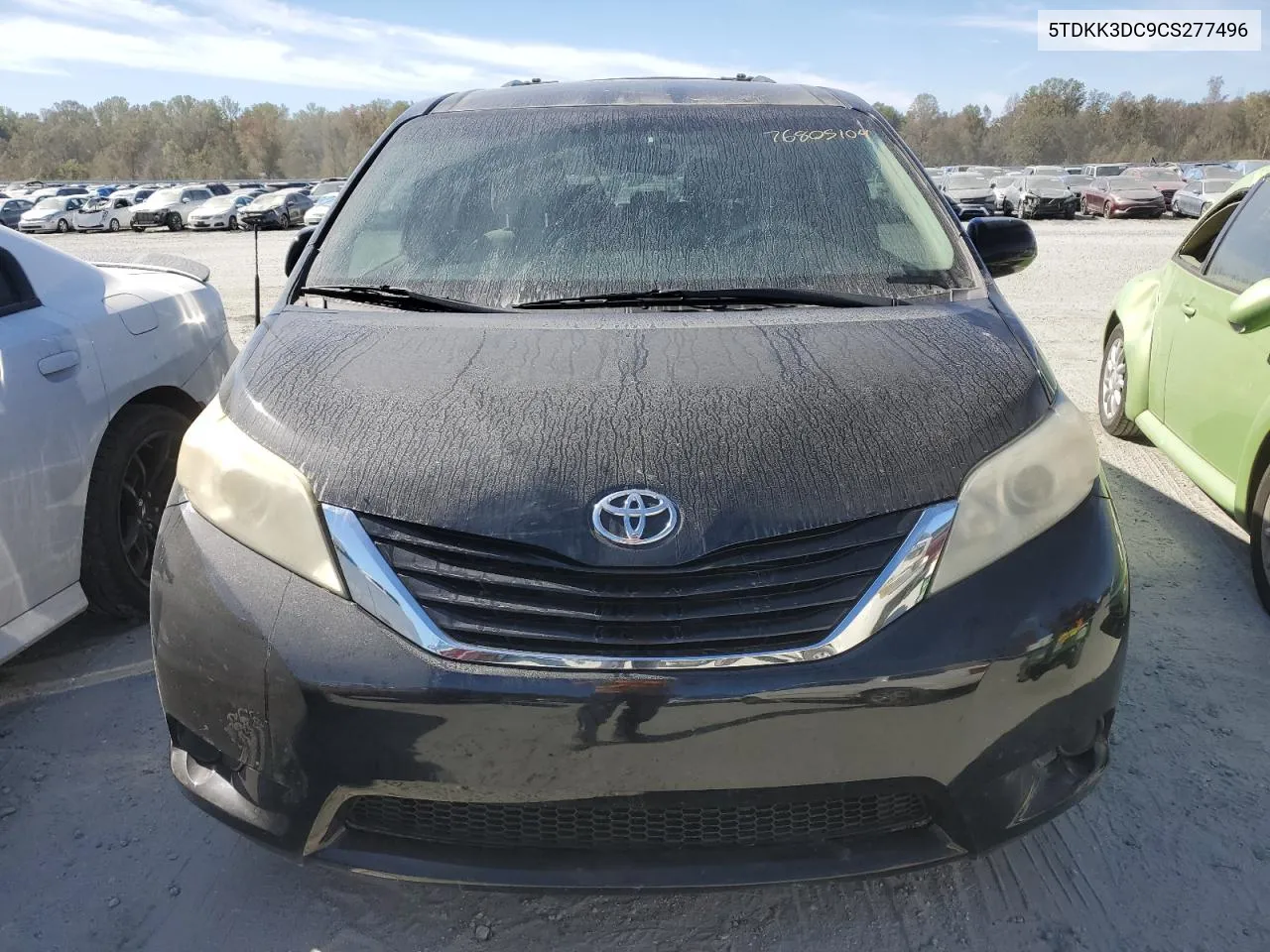 2012 Toyota Sienna Le VIN: 5TDKK3DC9CS277496 Lot: 76805104