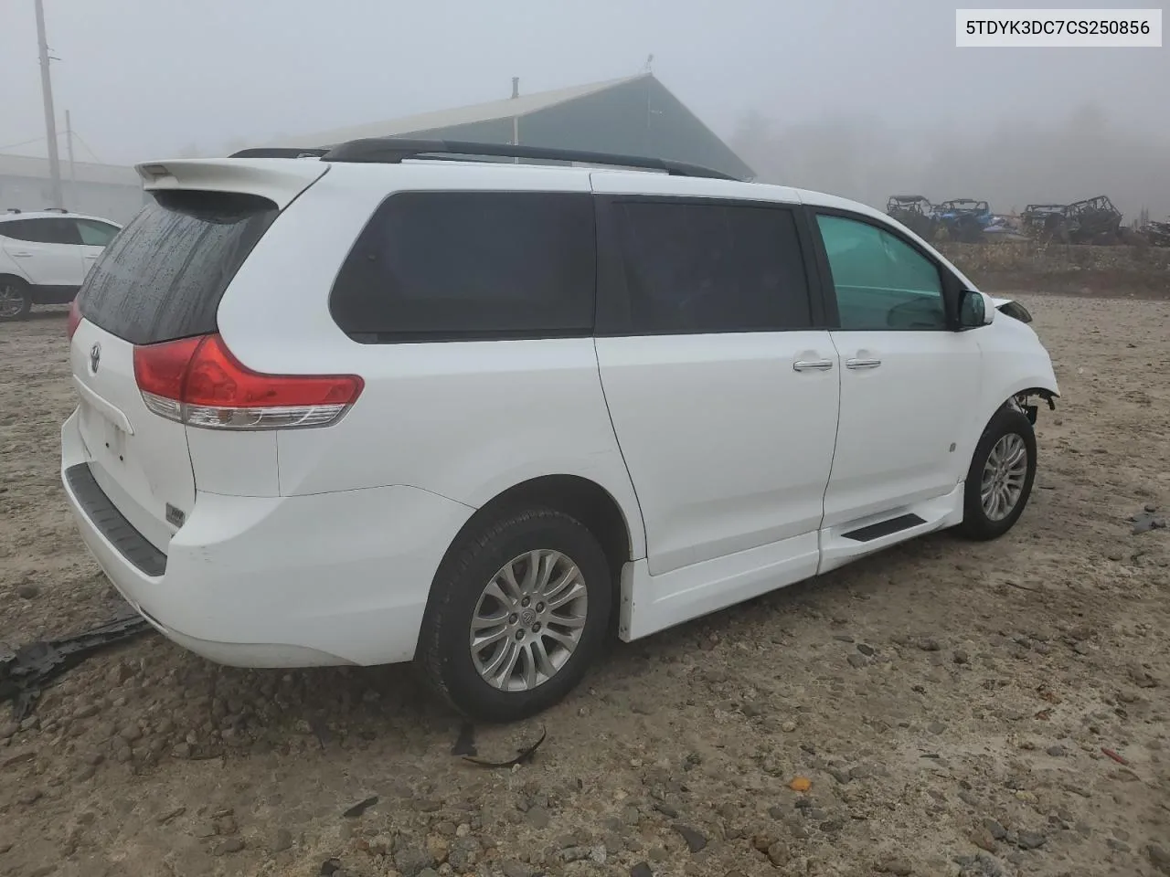 2012 Toyota Sienna Xle VIN: 5TDYK3DC7CS250856 Lot: 77305464