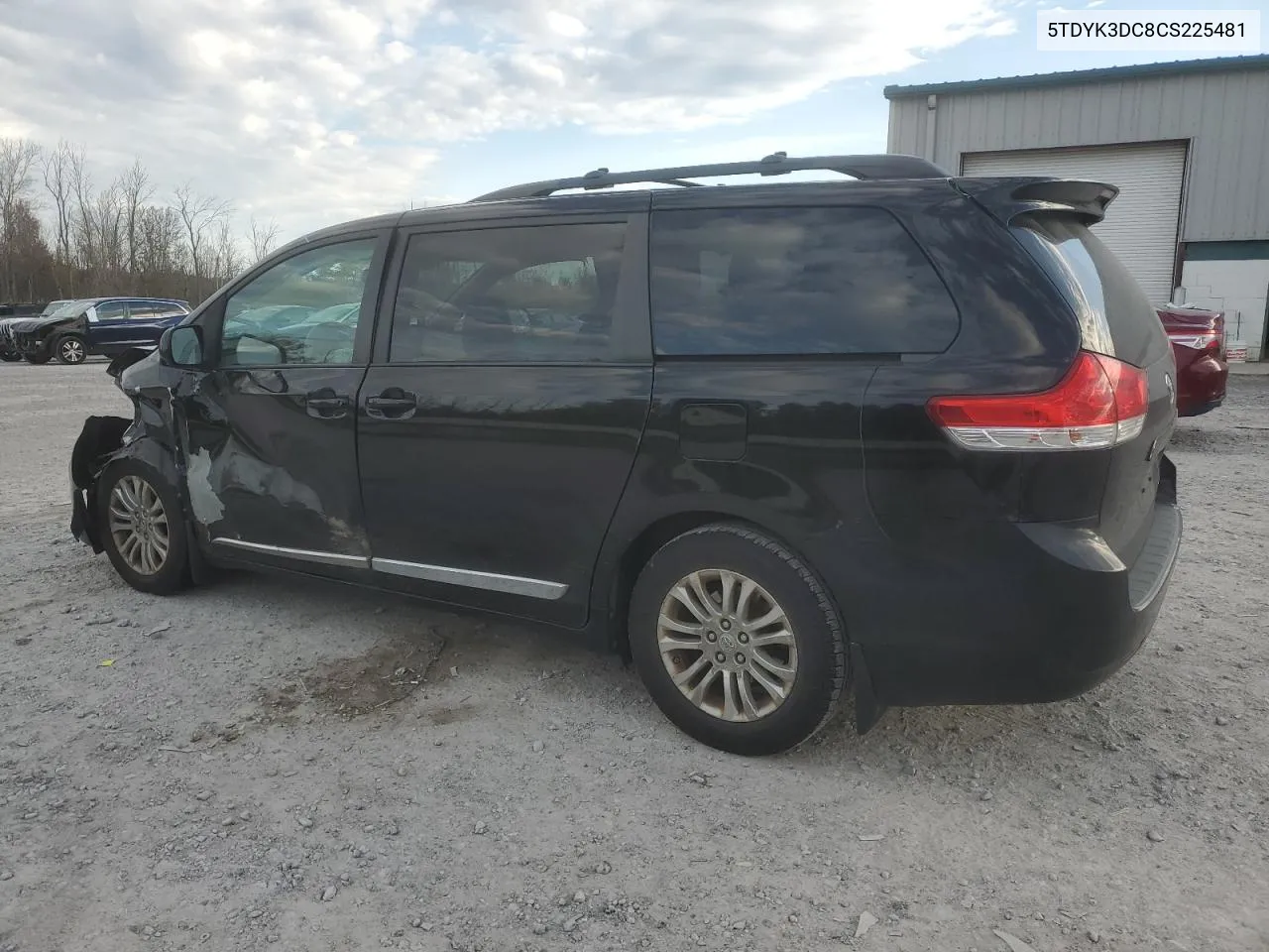 2012 Toyota Sienna Xle VIN: 5TDYK3DC8CS225481 Lot: 77349214