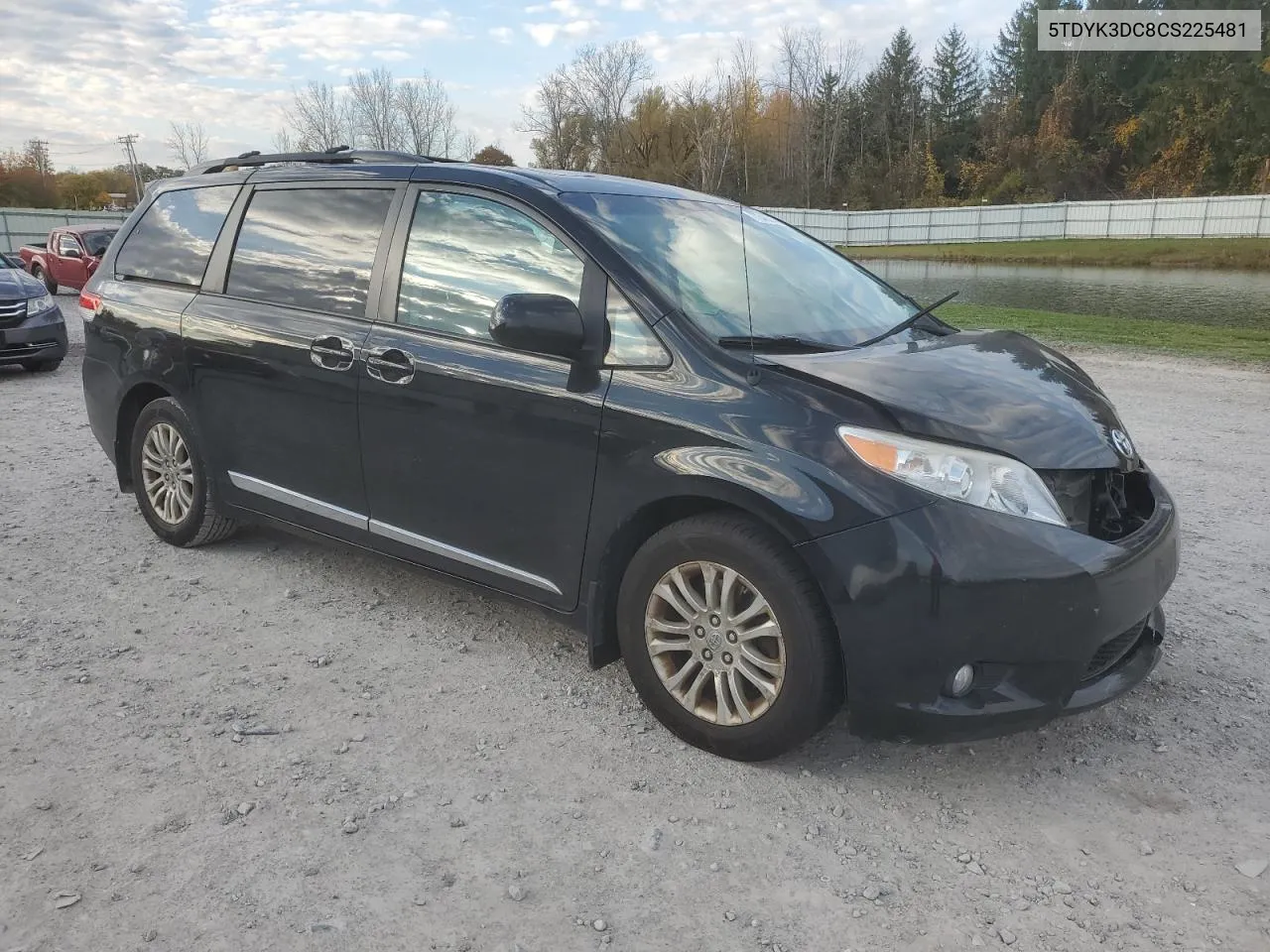 2012 Toyota Sienna Xle VIN: 5TDYK3DC8CS225481 Lot: 77349214