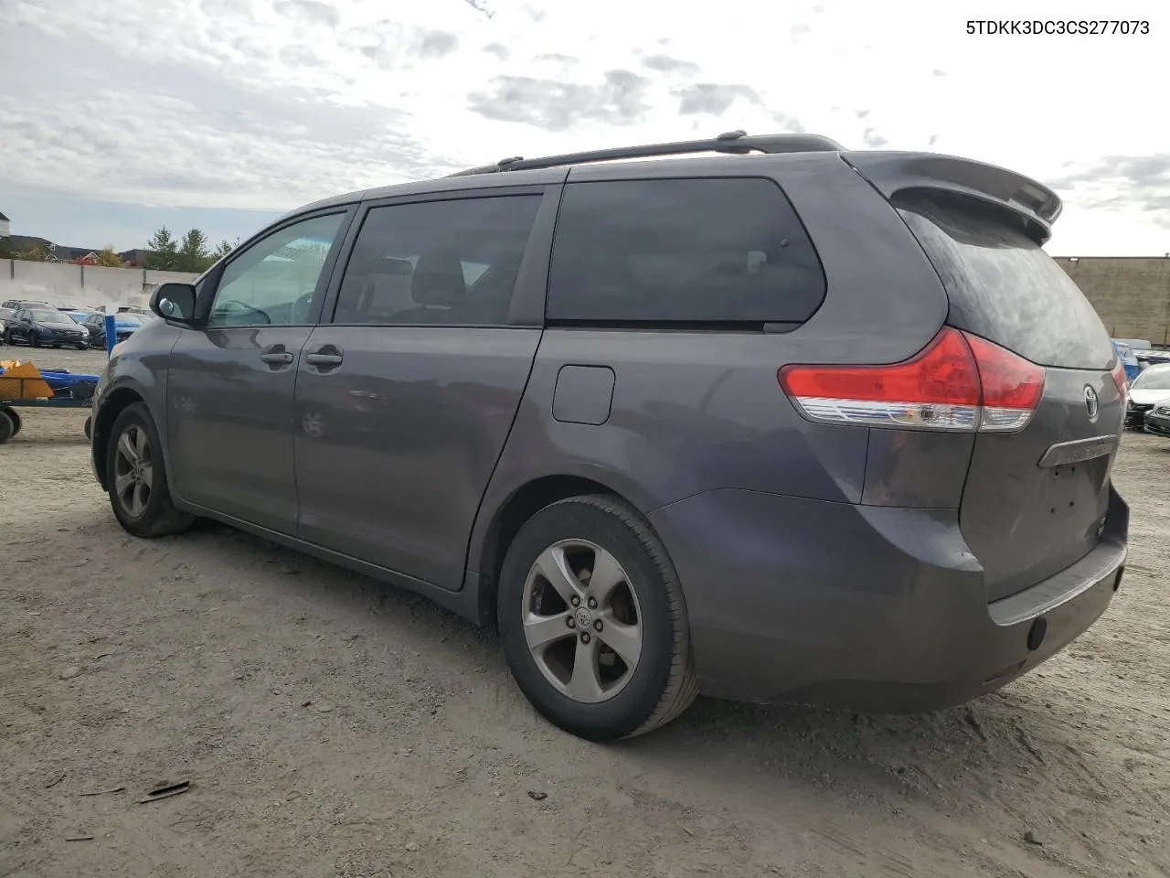 2012 Toyota Sienna Le VIN: 5TDKK3DC3CS277073 Lot: 78535414