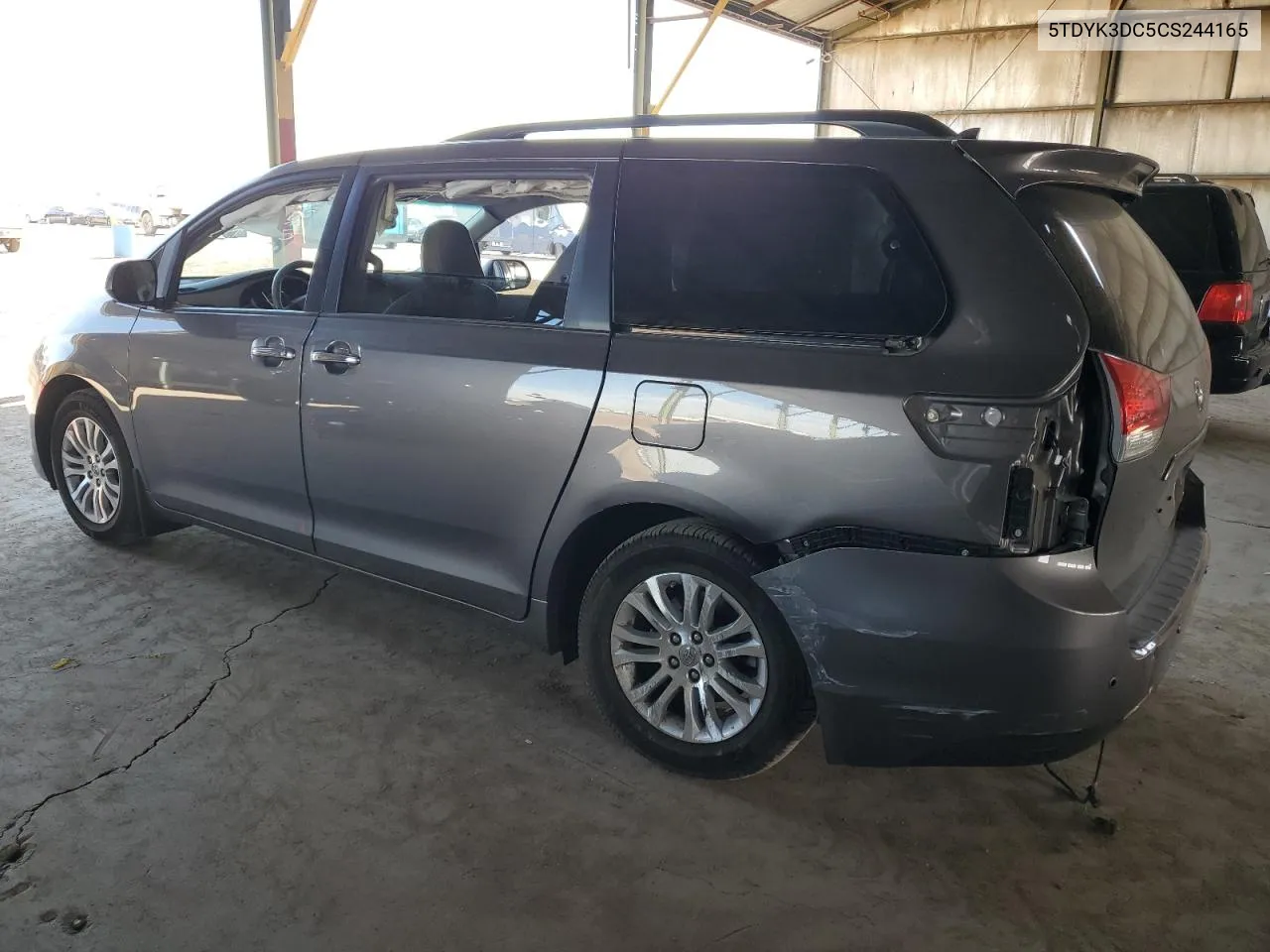 2012 Toyota Sienna Xle VIN: 5TDYK3DC5CS244165 Lot: 78591784