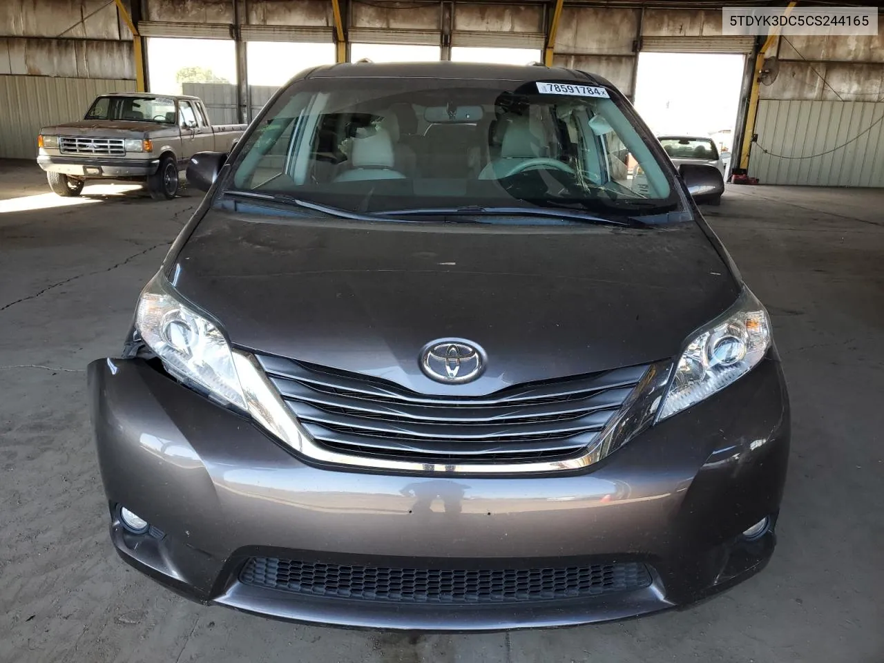 2012 Toyota Sienna Xle VIN: 5TDYK3DC5CS244165 Lot: 78591784