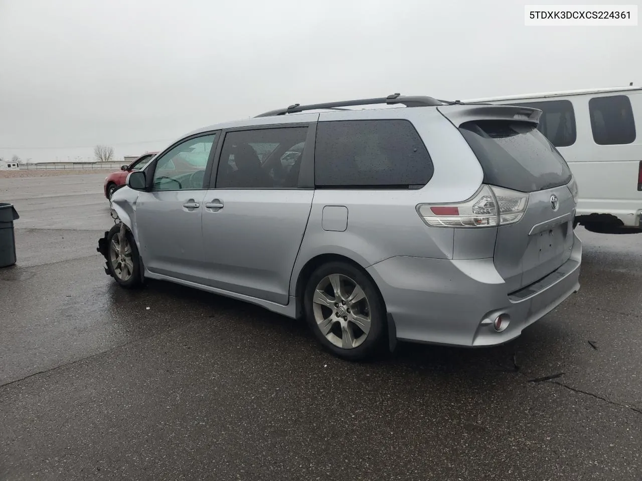 2012 Toyota Sienna Sport VIN: 5TDXK3DCXCS224361 Lot: 79044384