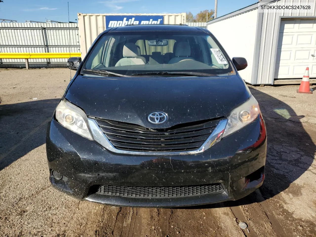 2012 Toyota Sienna Le VIN: 5TDKK3DC4CS247628 Lot: 79175754